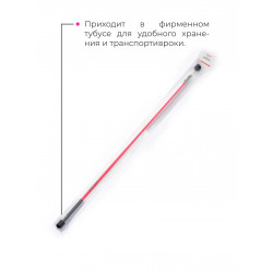 Палочка VERBA Sport 52 см. Розовая неон (черная ручка)
