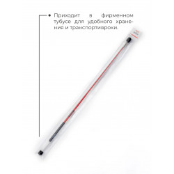 Палочка VERBA Sport 52 см. Красная (черная ручка)