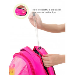 Палочка VERBA Sport 52 см. Белая (черная ручка)