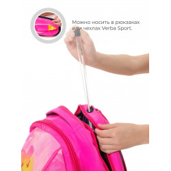 Палочка VERBA Sport 57 см. Белая (черная ручка)